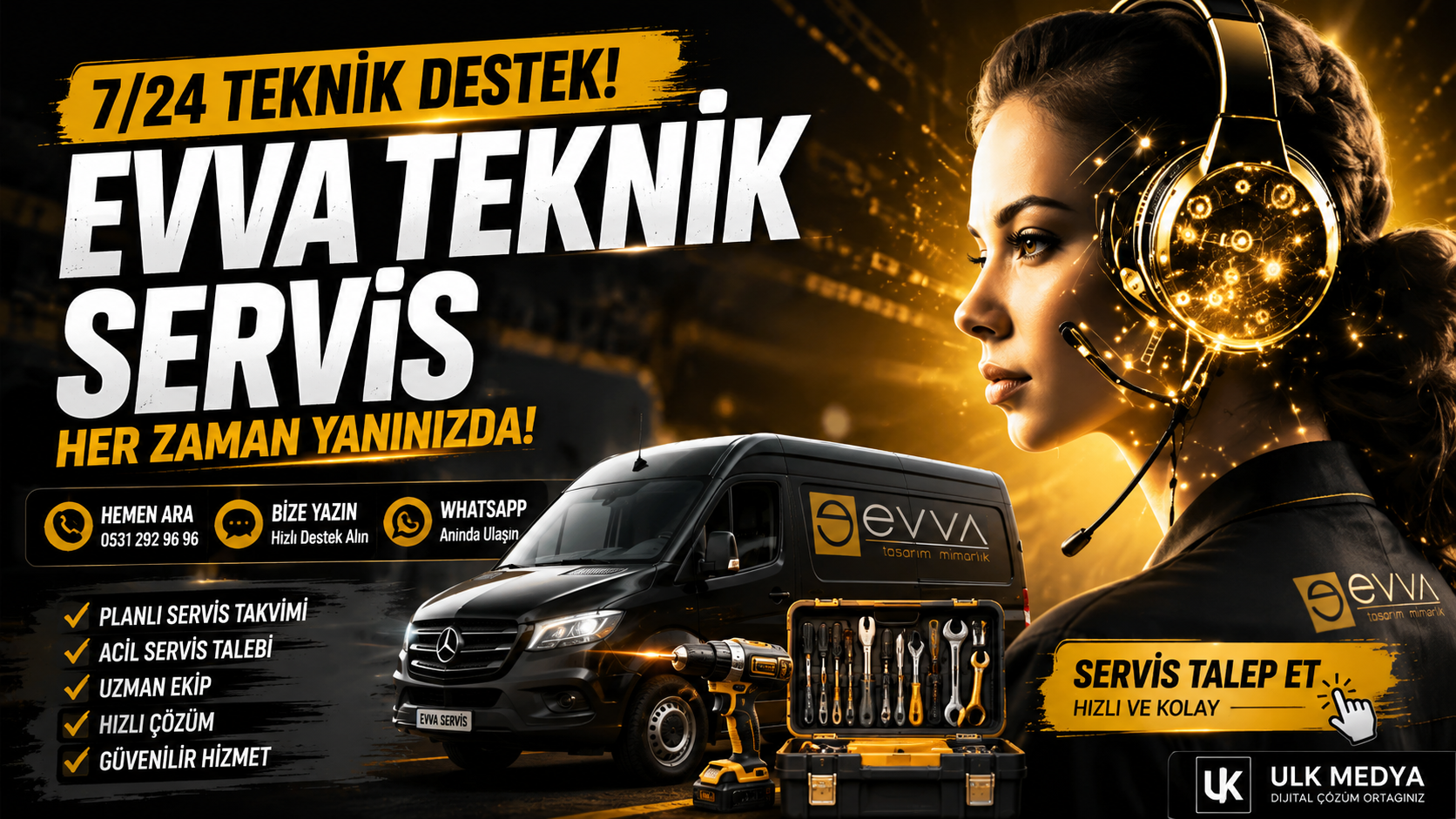EVVA Teknik Servis Web Sitesi Projesi: Özel Eklentiler ve Dijital Servis Altyapısı